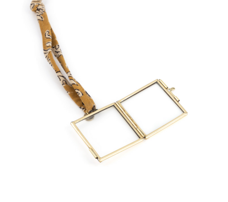 Botanical Mini Frame with Ribbon