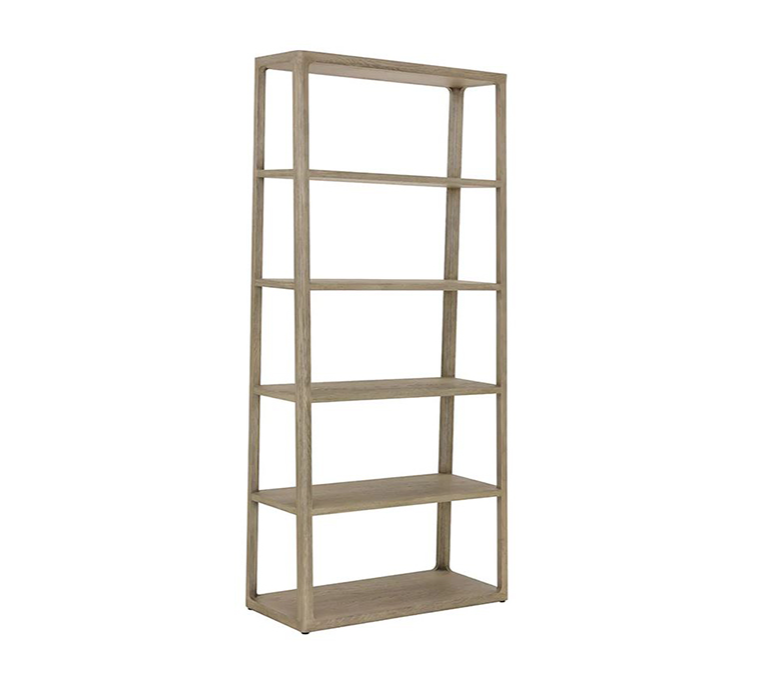 Doncaster Shelves LG 35.5x15.75x76''H Oak