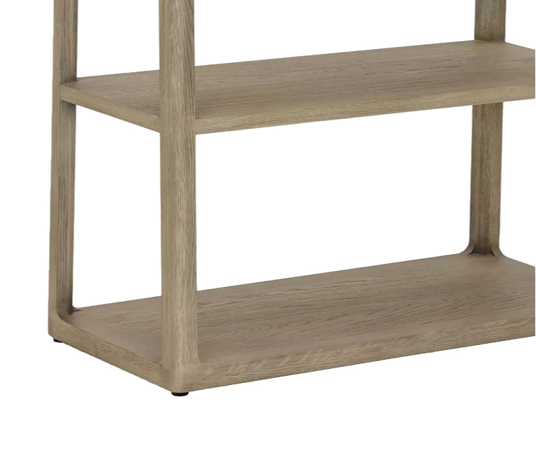 Doncaster Shelves LG 35.5x15.75x76''H Oak