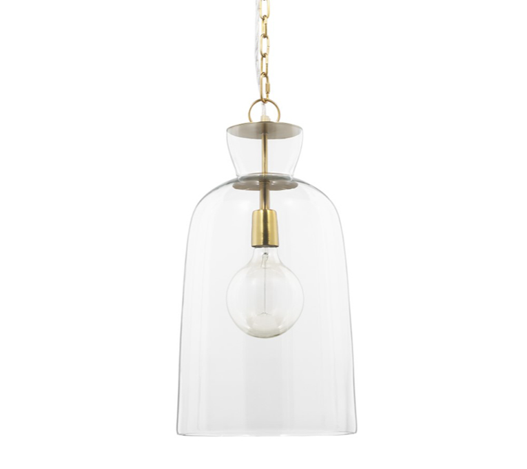 Sadah Pendant Lamp 13.25x21''H (E26 60W)