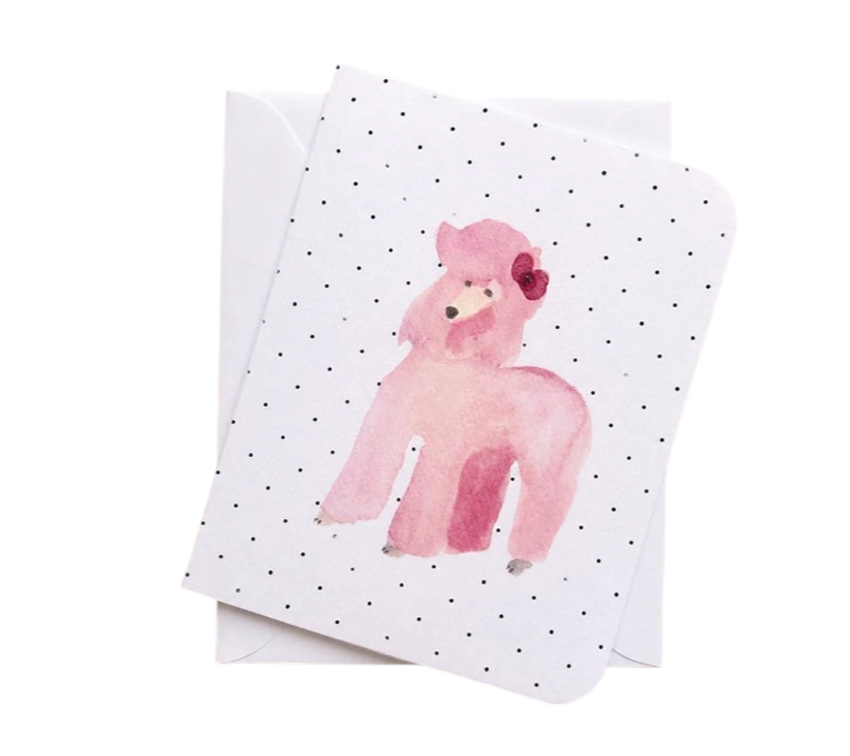 CANICHE ROSE